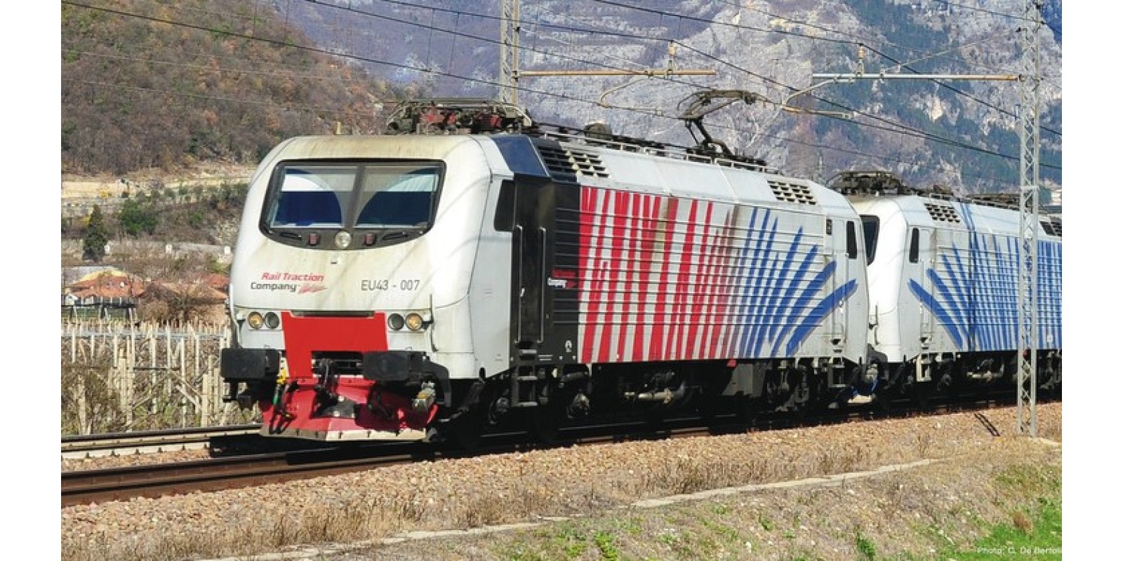 RO79679 - Electric locomotive EU 43-007, Lokomotion